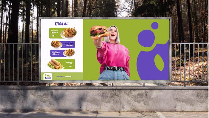 My Branding project Easy Bite. I focused on giving the brand...