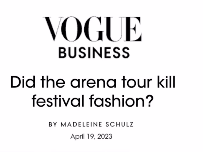 Organic Social Strategy: Startup Feature in Vogue Business