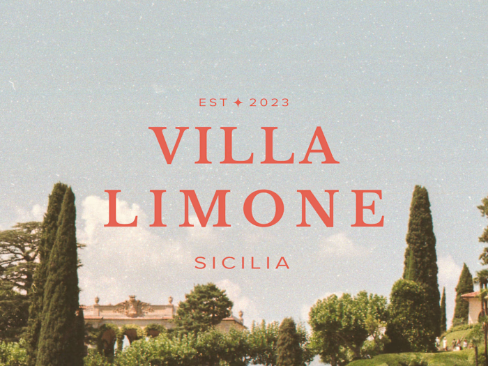 Brand Identity & Web Design for Italian Villa