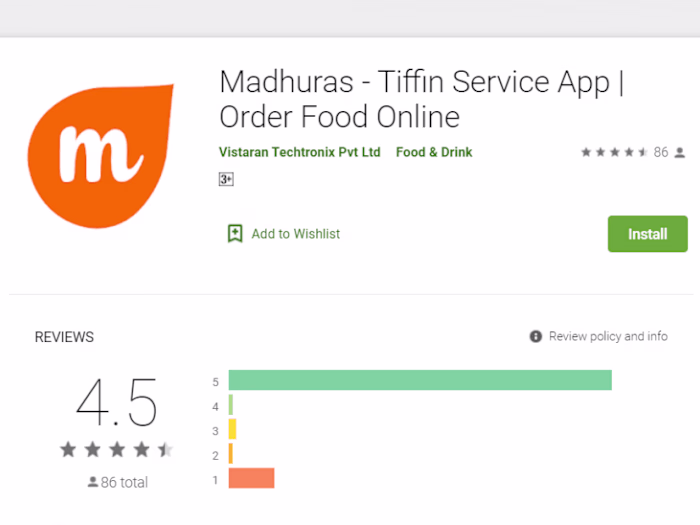 Madhuras - Regular Meals Subscription App