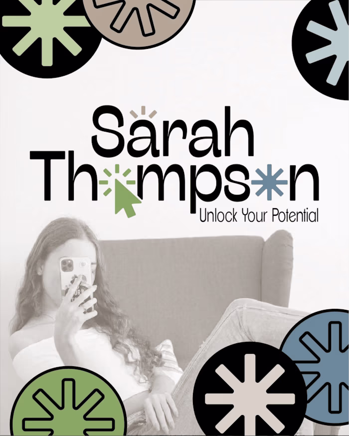Branding Sarah Thompson – Bold & Inspiring Life Coach Identity