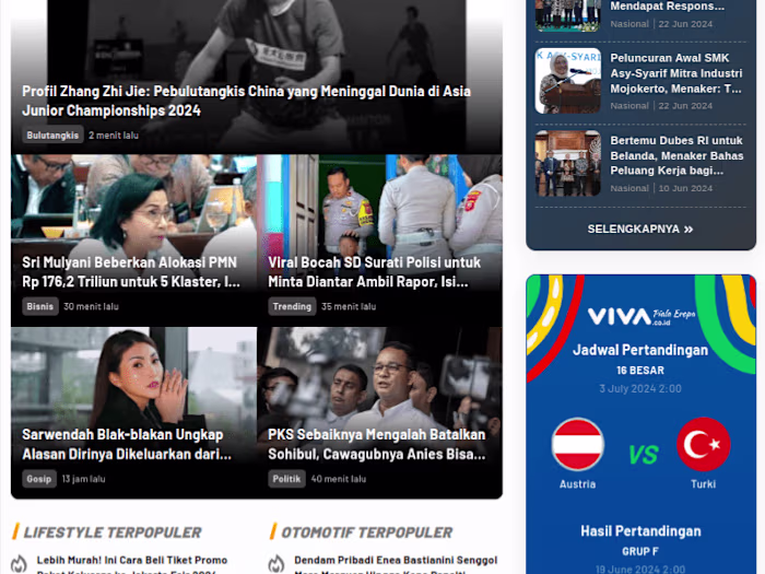 Customer Frontend & Backend for News Portal