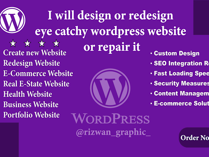 Wordpress Website Design