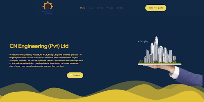 Construction Project Management System Development