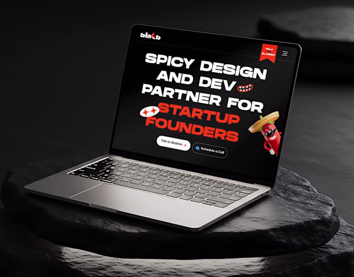 Blabb Studio: Branding, Website & 3D Character