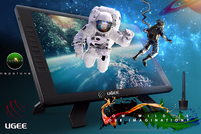 Ugee Tablet - 'How Wild Is Your Imagination' Ad Campaign