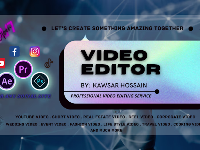 I will edit your YouTube, Vlog, Real Estate, Gaming Video