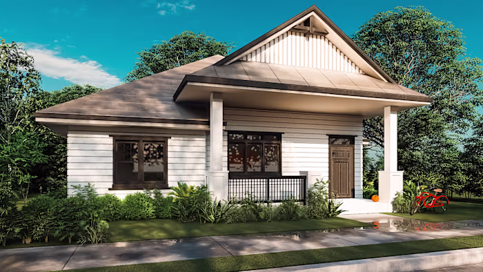 Hill Avenue Craftsman Architecture Residential House Design