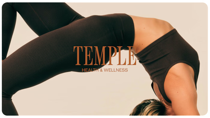 Temple:  Branding & UI Design