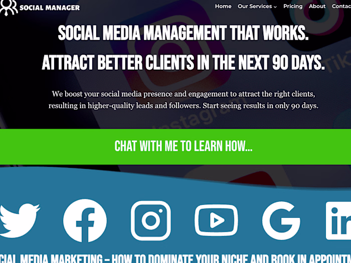 Social Manager - social media management,websites,accountant,la…