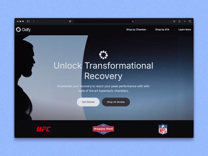 Oxify Web Presence Development in Pagedeck