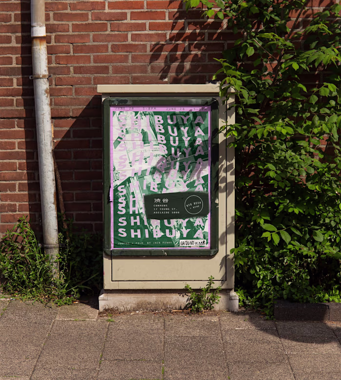 Shibuya – Poster Design