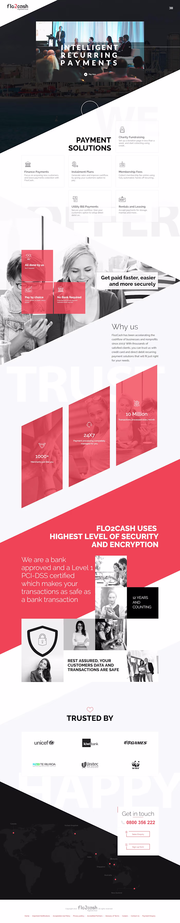 Fintech Website Design & Development