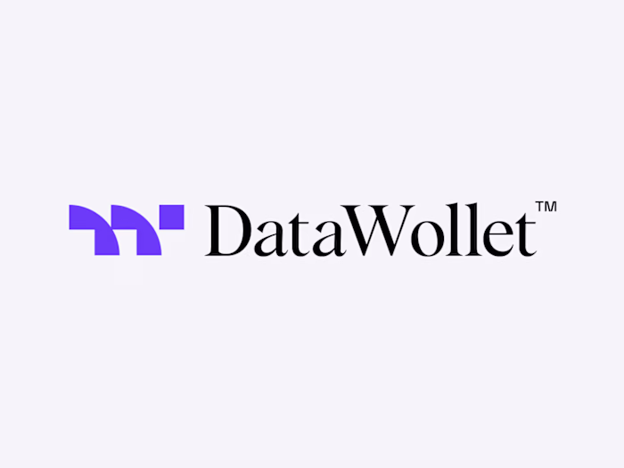 Data Wollet Logo Design