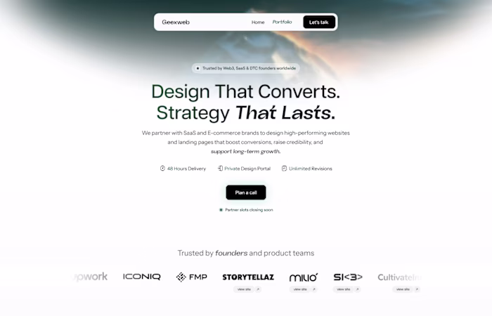 A complete brand upgrade for Geexweb.com (https://Geexweb.co...