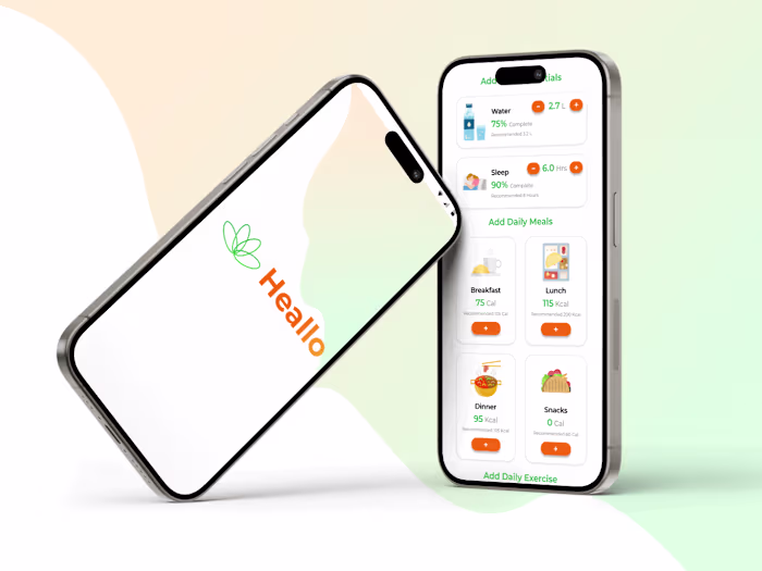 Heallo App - Food & Fitness Diary