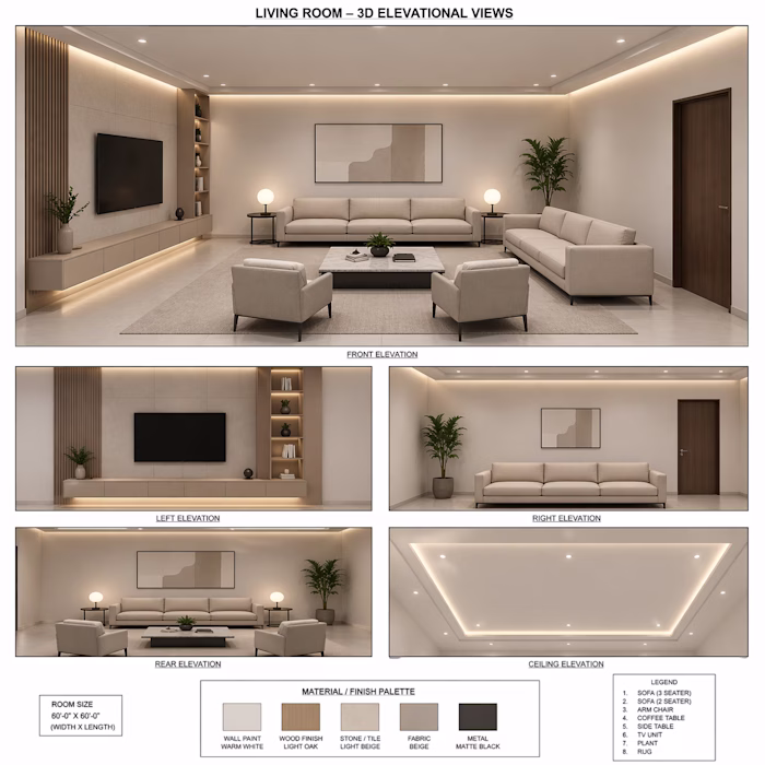 A Living room design