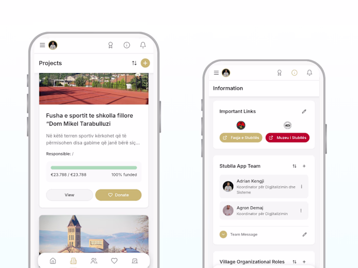 Stublla App & Websites -