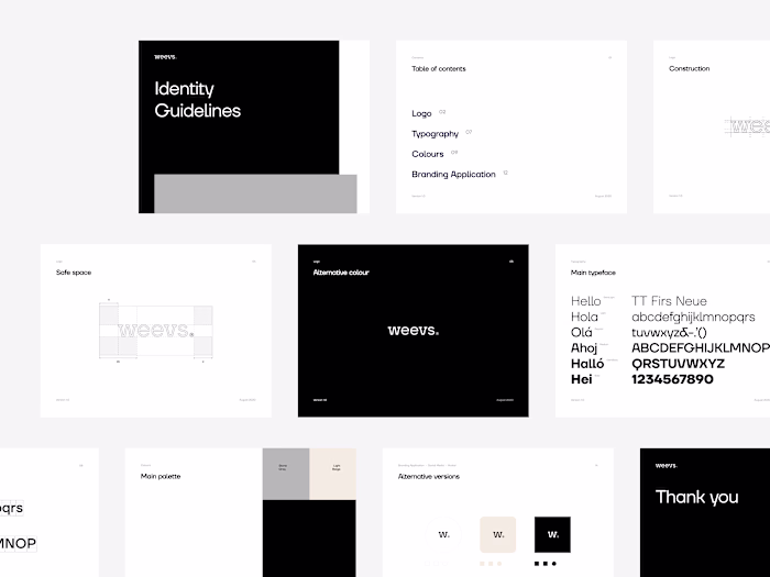 Weevs – Brand & Landing Design