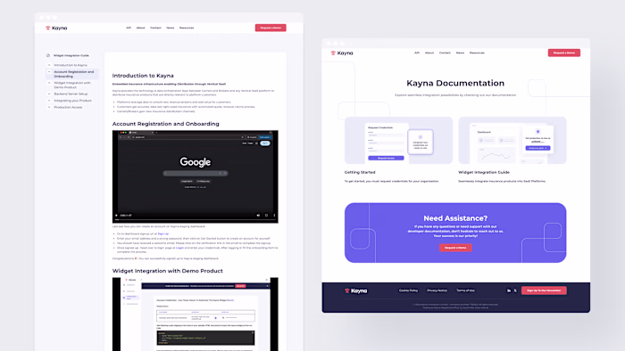 SaaS Web Development for Embedded Insurance Platform