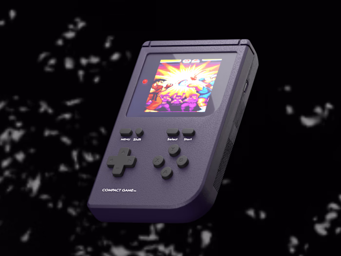 3D Poduct Animation | GameBoy - YouTube
