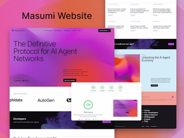 Masumi Website Development