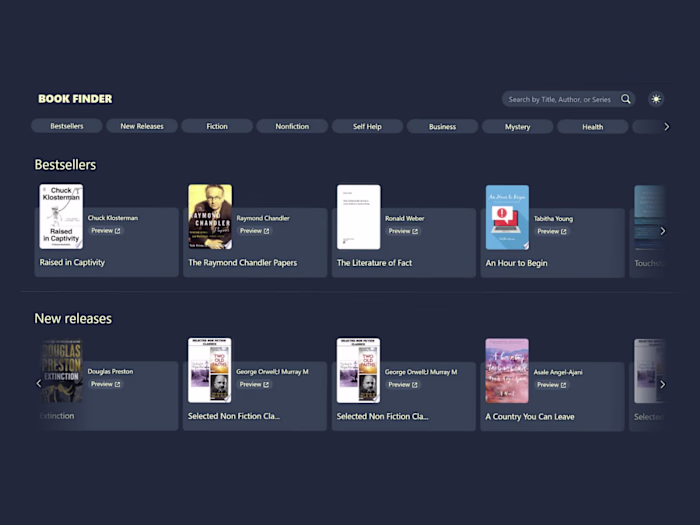 Book Finder App