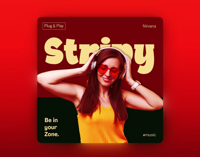 Playful & Creative Typography Poster Design