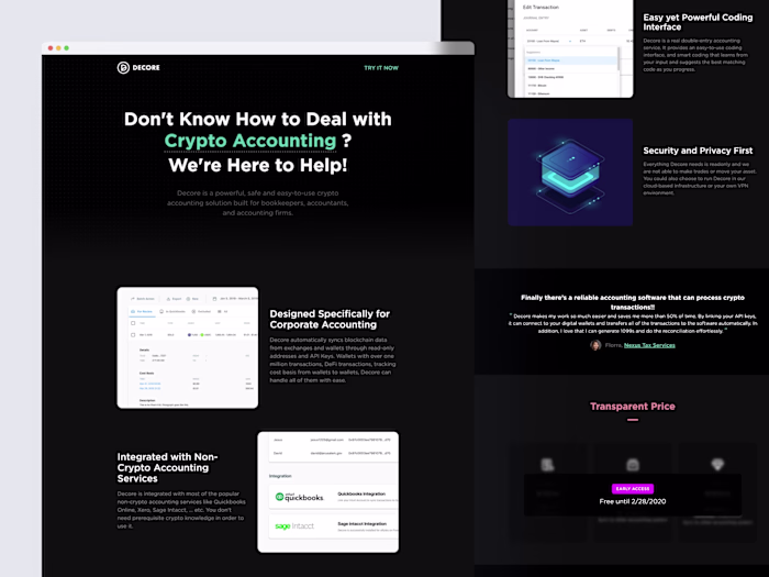 Landing Page