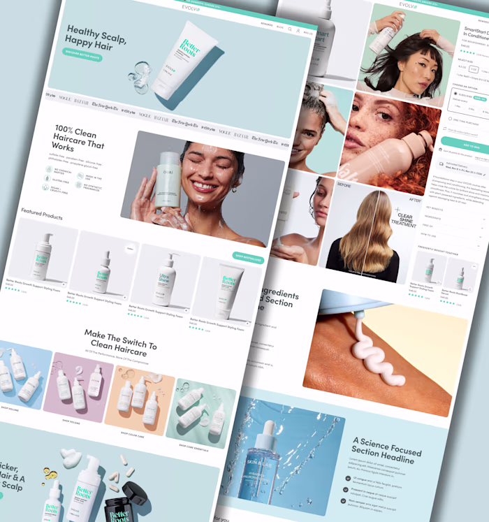 Hair Care eCommerce - case study