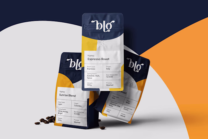Amazing Brand Identity DesigFor Blo 😍💡