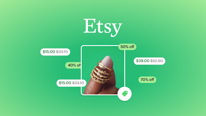 Etsy Deals Tab 
