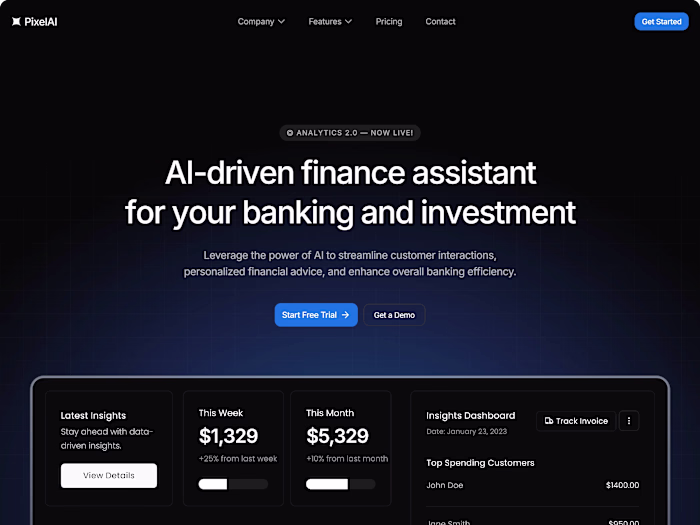 PixelAI — Premium Framer Template