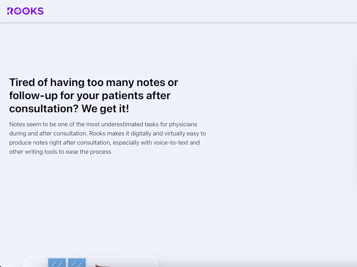 Full Stack web Application (Rooks)