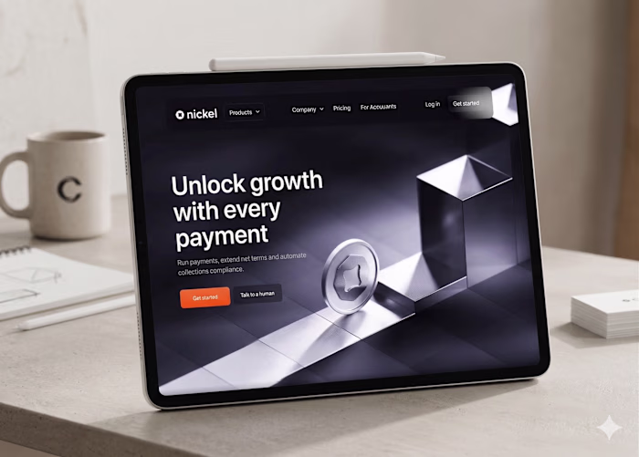 Website HERO Section - UX/UI