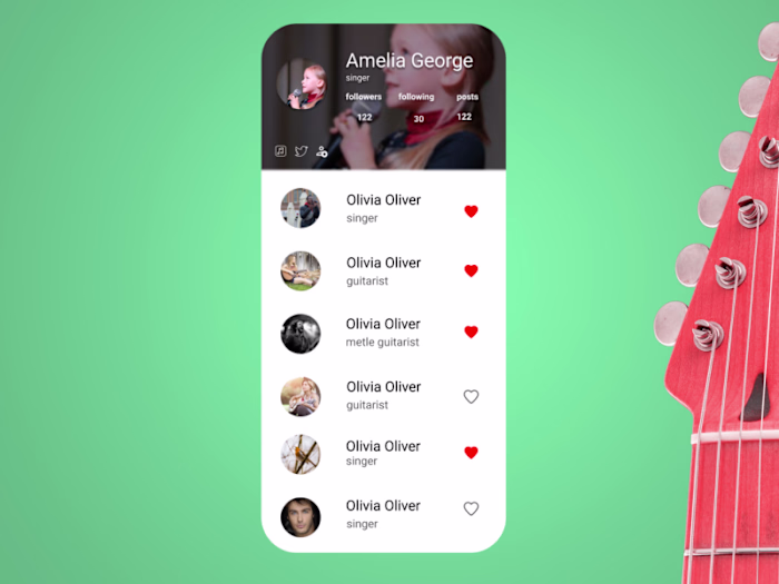 Mobile App UI Design