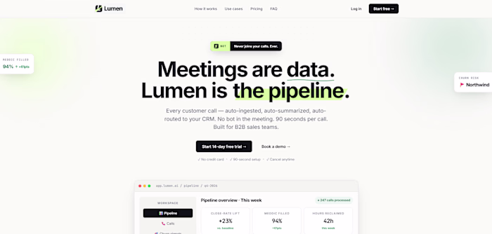 AI SaaS - Lumen AI