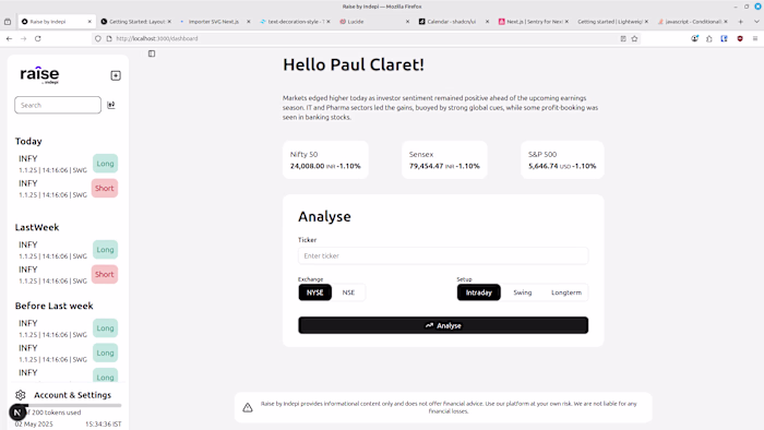 AI-Driven Financial Data Analysis Platform for Indepi