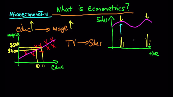 I will do professional, economic and econometric works