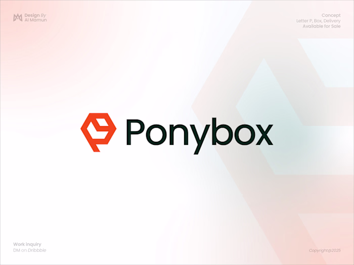 Ponybox Logo Design