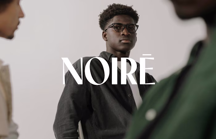 NOIRE Brand Identity and E-Commerce Development