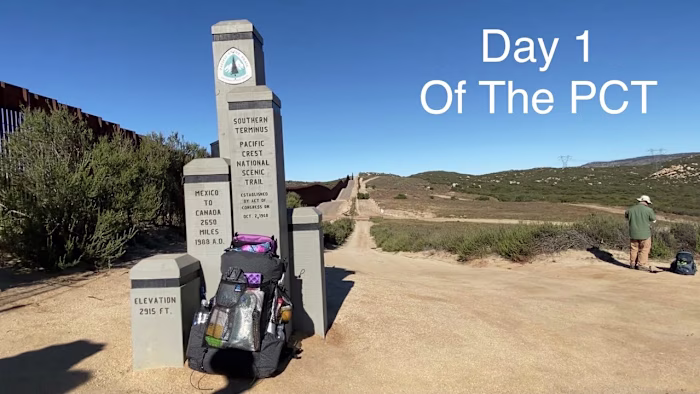 First Day Hiking The PCT - Ep. 1 - YouTube