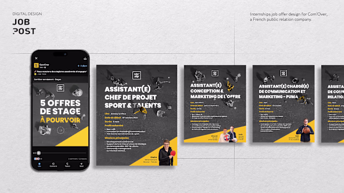 Job Post Design and Logo Redesign