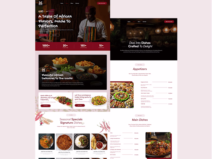 Restaurant Website