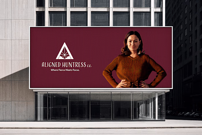 Brand Design for Life Coaching Co- Aligned Huntress