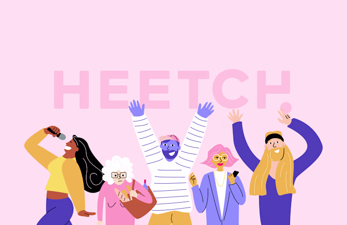 Heetch - Illustrating Friendliness & Diversity