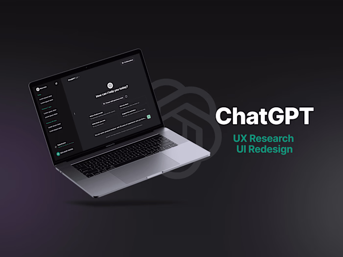 ChatGPT UX Research UI Redesign