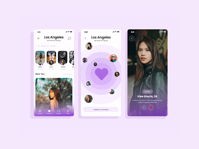 Cupid Dating App with Stories