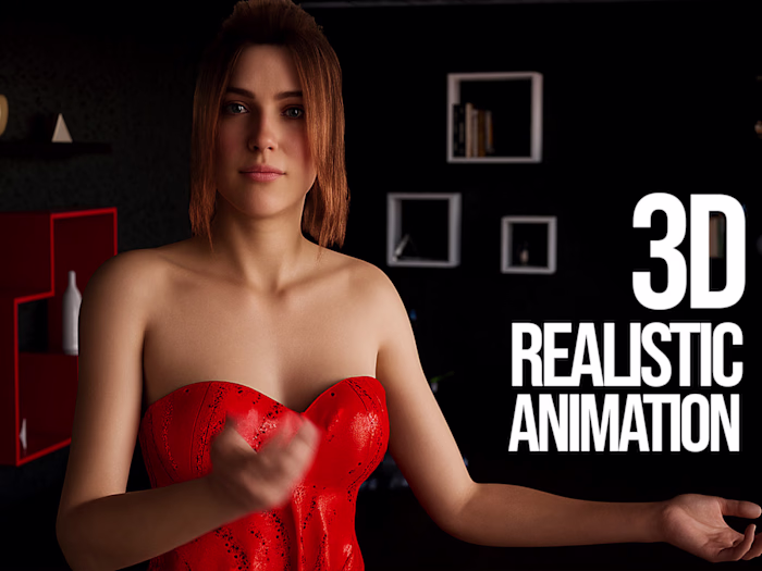 Realistic Character Animations and 3D Renders