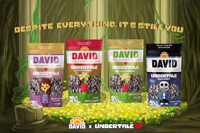 Diseño de packaging para David seeds
